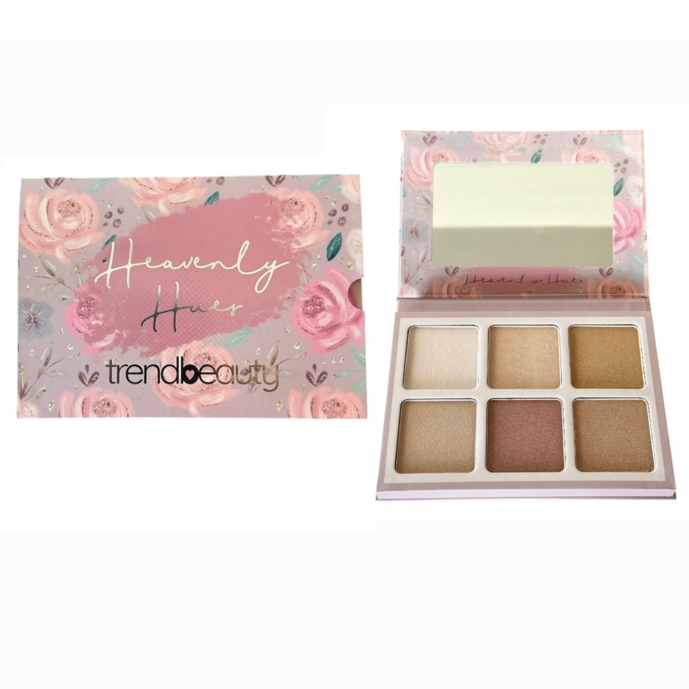 Heavenly Hues Eyeshadow Palette Pressed Powder Highlighter Eyeshadow Glow NWT